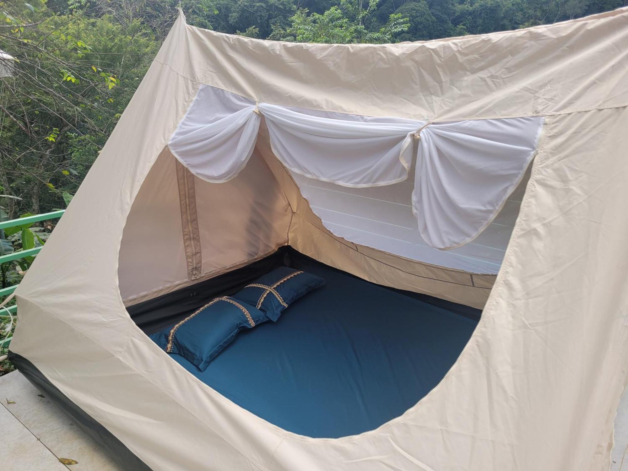 Leu Glamping Thac Pa Sy Hotel Kon Von Kla Exterior photo