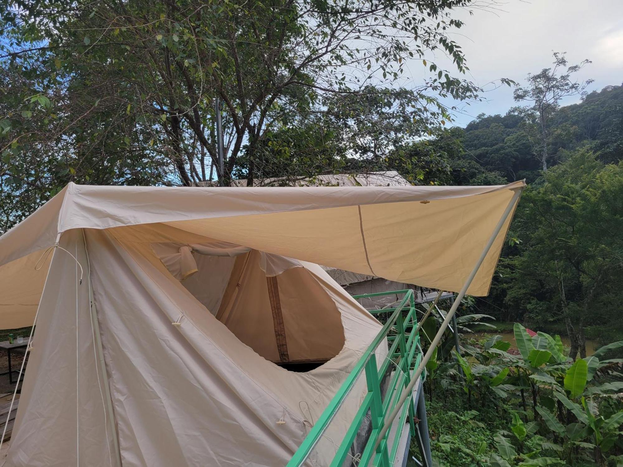 Leu Glamping Thac Pa Sy Hotel Kon Von Kla Exterior photo